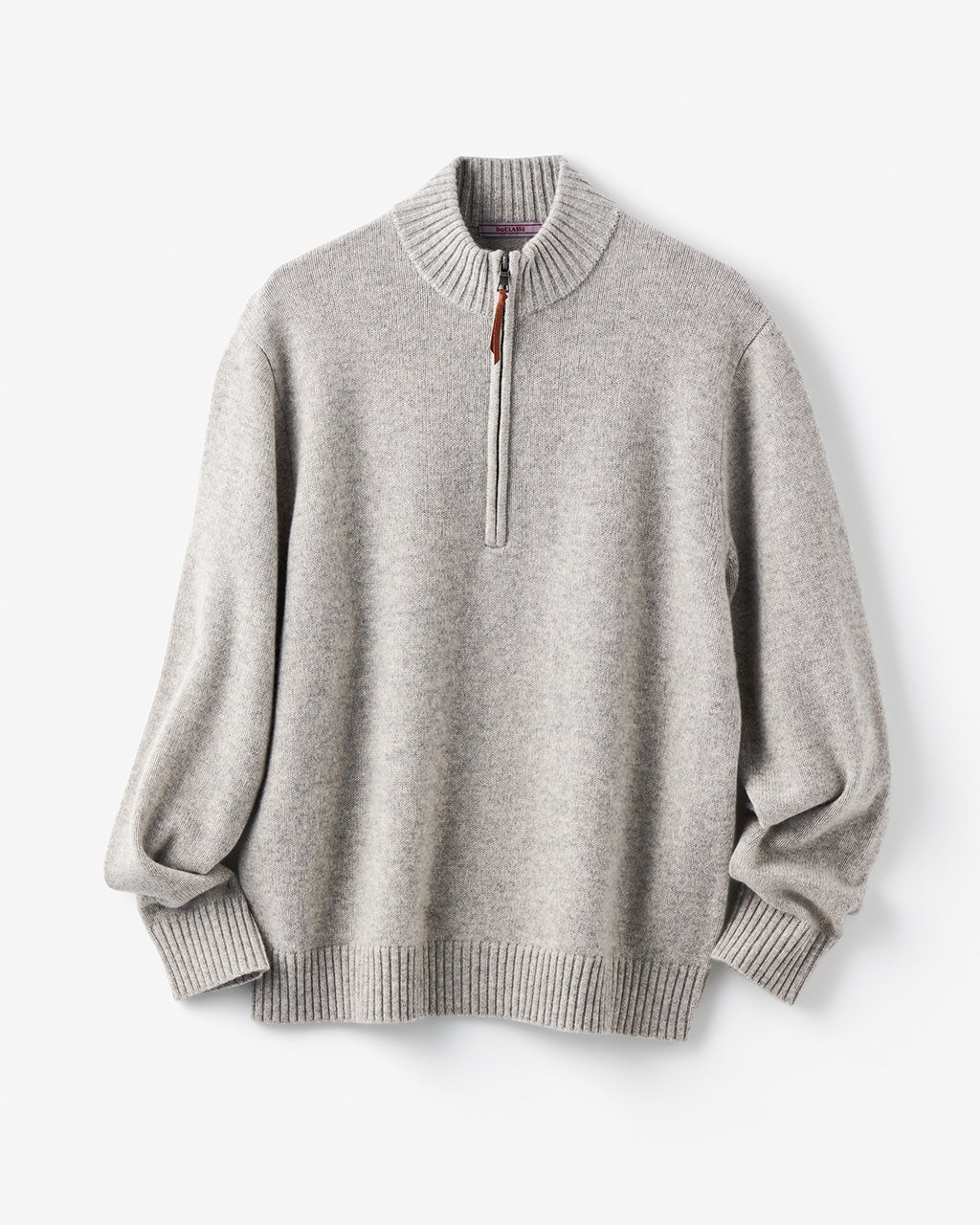 カシミア100％MONSIEUR PARIS グレー ニットセーター XLサイズ 【公式