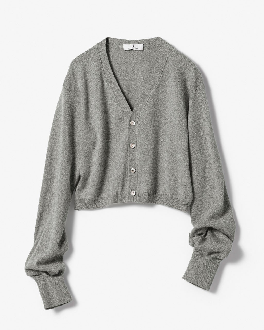 シルクカシミヤ・クロップドカーディガン/DoCLASSE