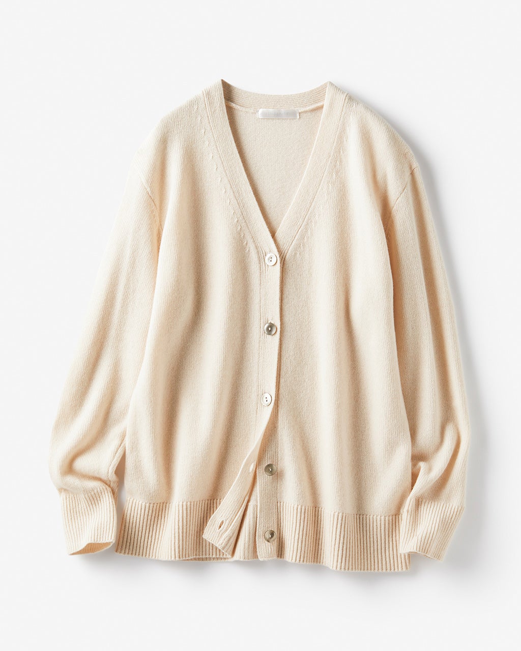 イタリア糸・カシミヤ混カーディガン/DoCLASSE