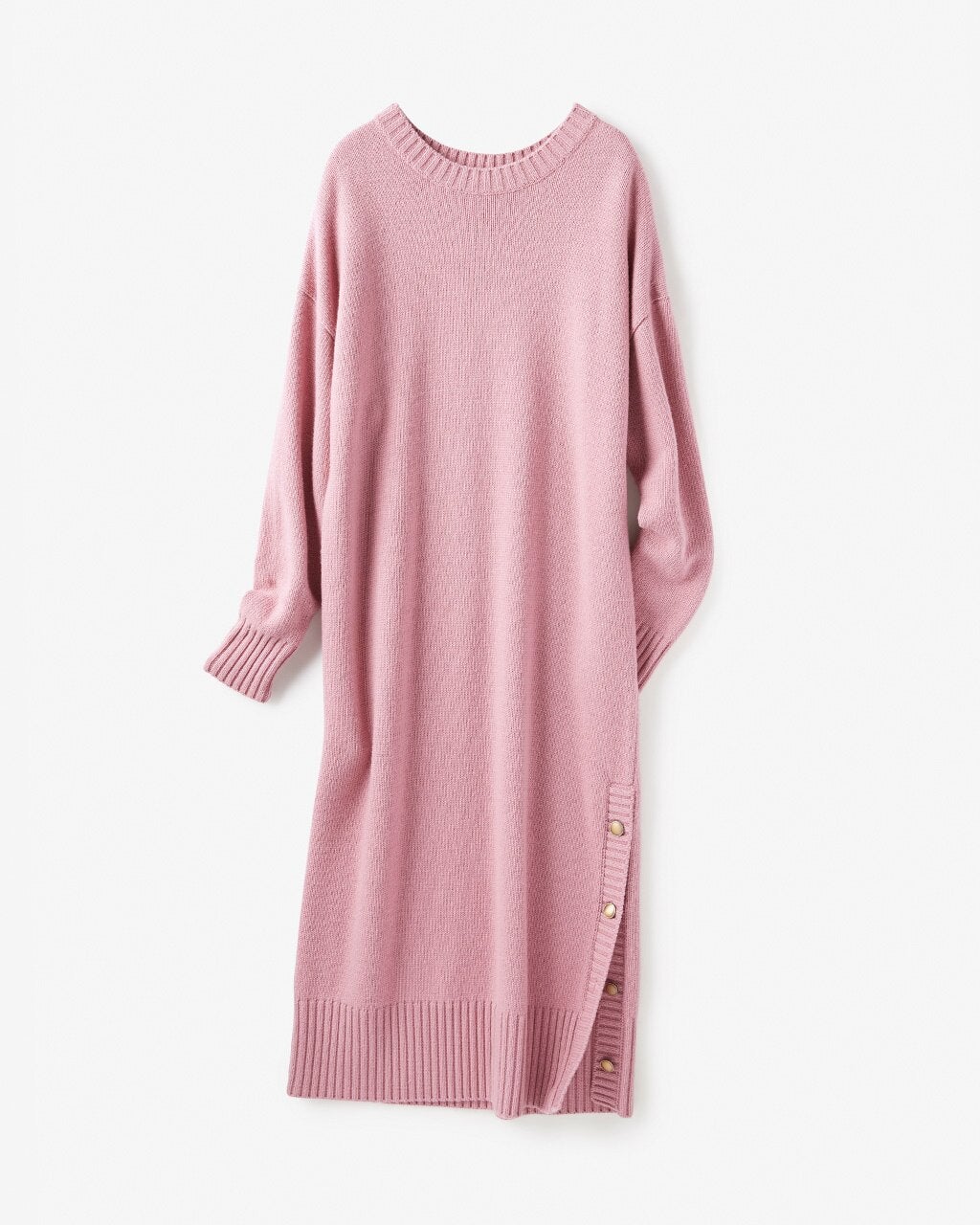 イタリア糸・カシミヤ混ワンピース/DoCLASSE