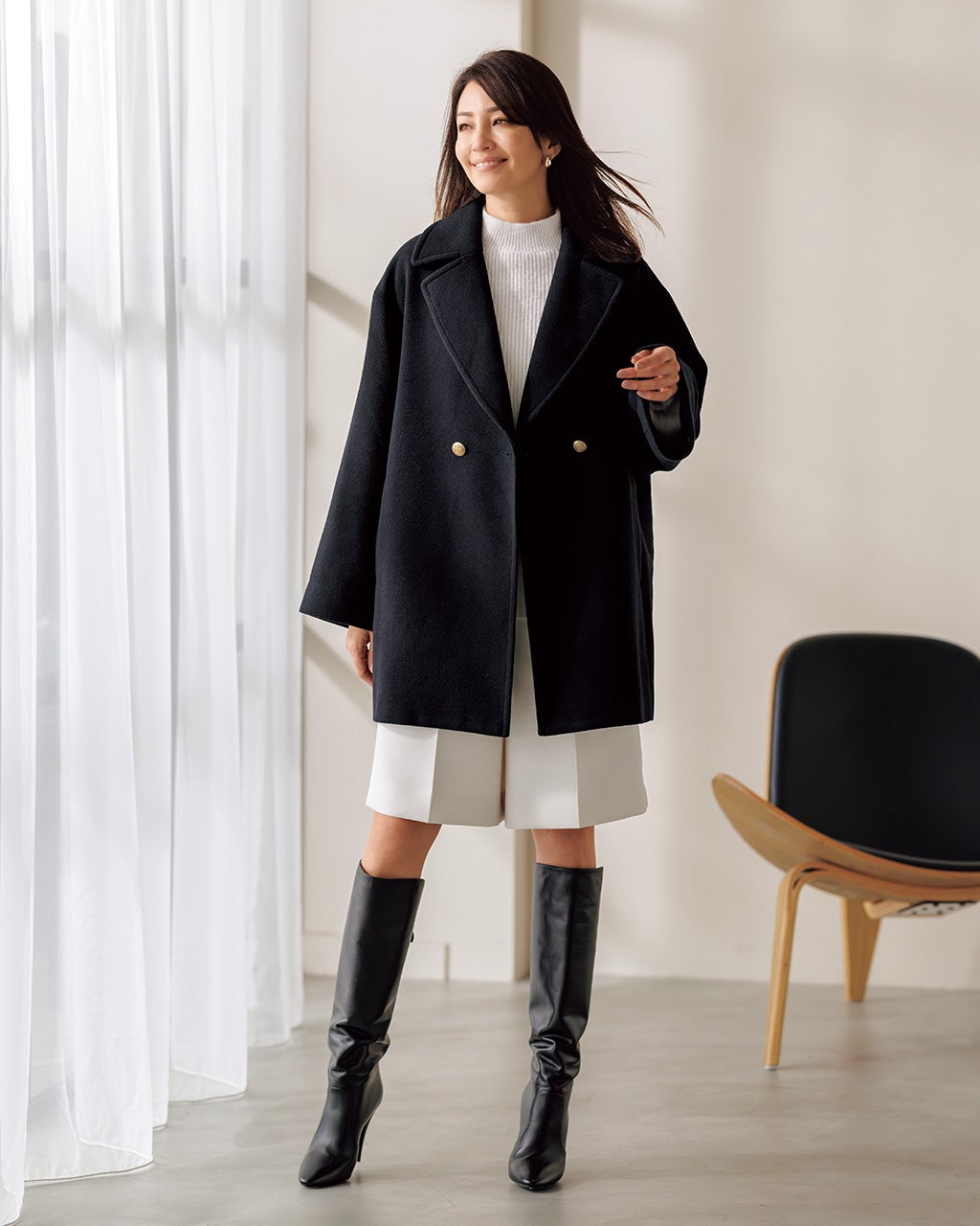 メタルボタン・ピーコート/DoCLASSE