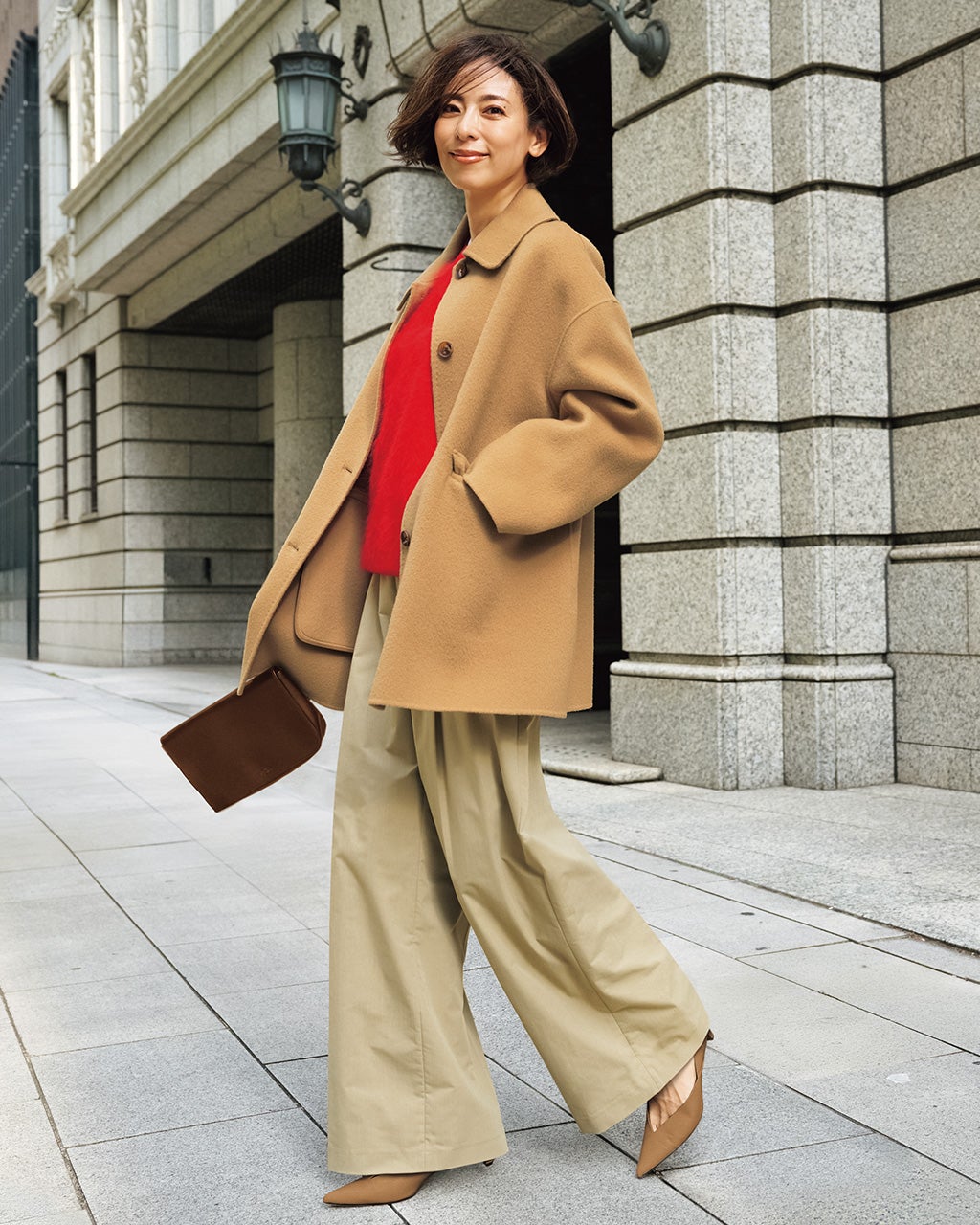 ピュアウールリバー・ミドルステンコート/DoCLASSE