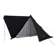 ムシャテント（ブラック） T1-819-BK - DOD（ディーオーディー）【公式