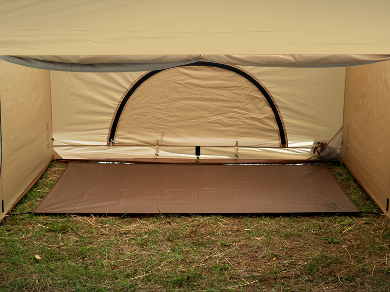 イエテント用ハーフグランドシート GS3-028-BR - DOD（ディーオー