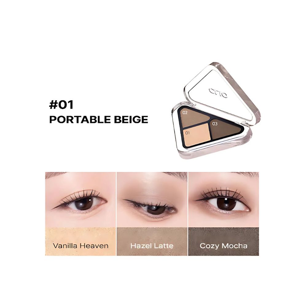 CLIO Essential Shadow Tap 1.5g (3 colors to choose) | DODO SKIN