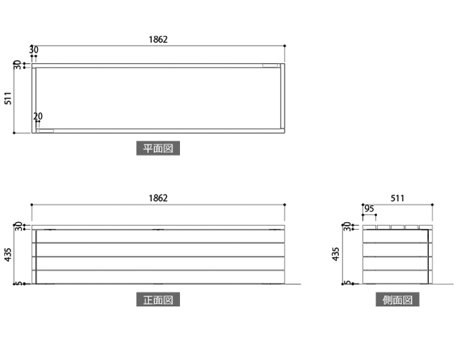 ボックスベンチ＜グラストップ＞ - 信建工業のドッグラボ