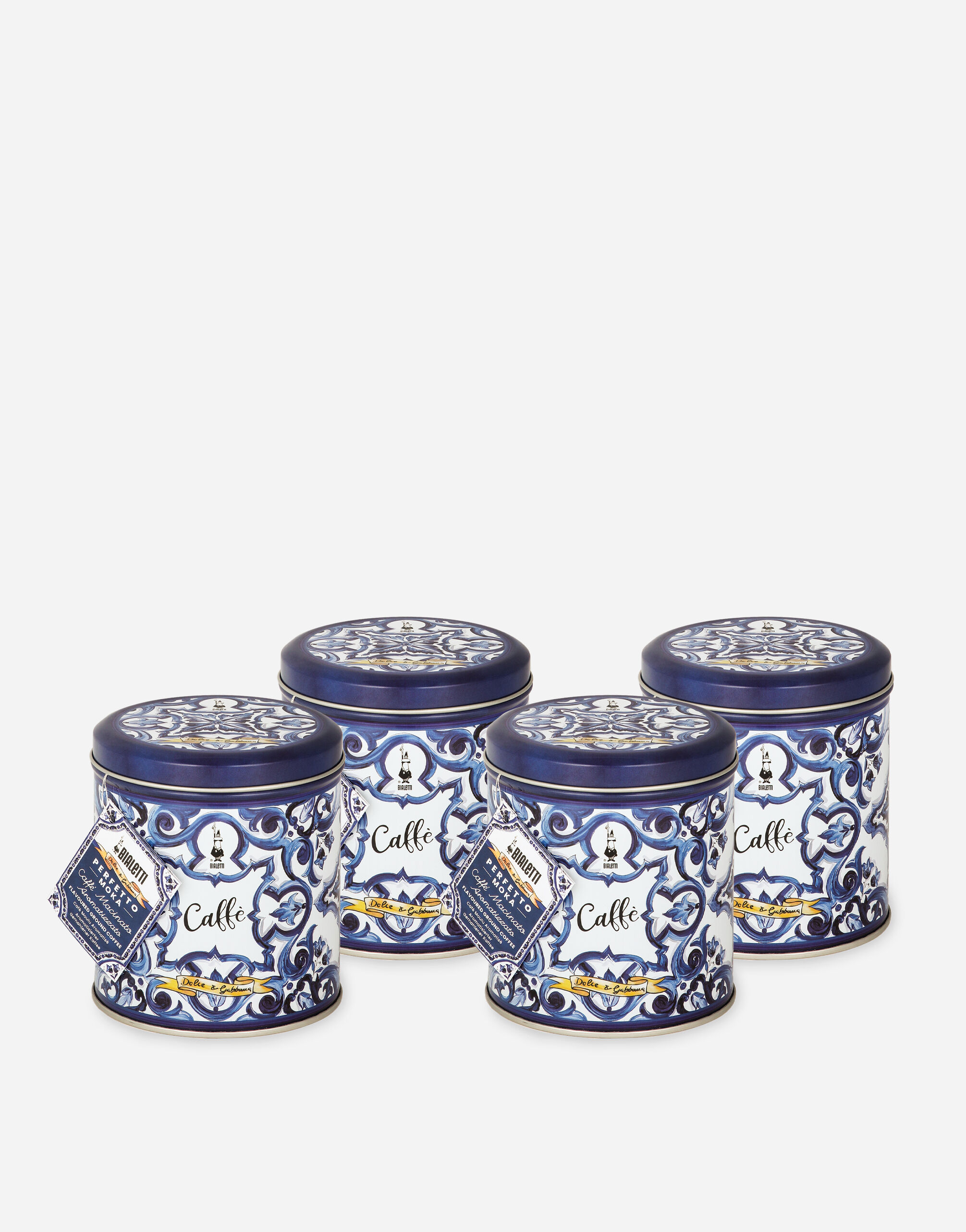 4 Coffee Canisters BIALETTI DOLCE&GABBANA in Multicolor