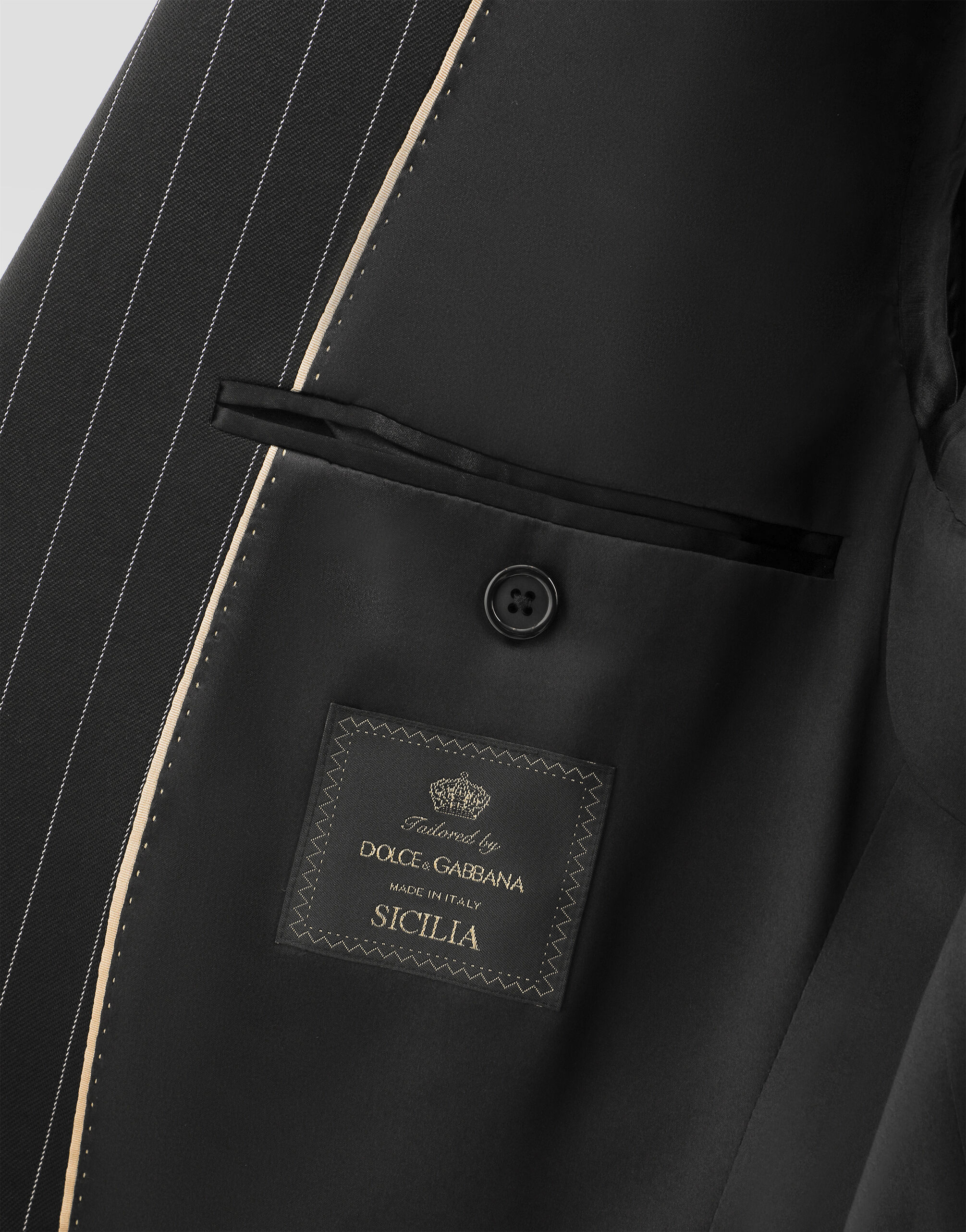 マルチカラーのメンズ シングルブレストスーツ シチリアフィット ピン