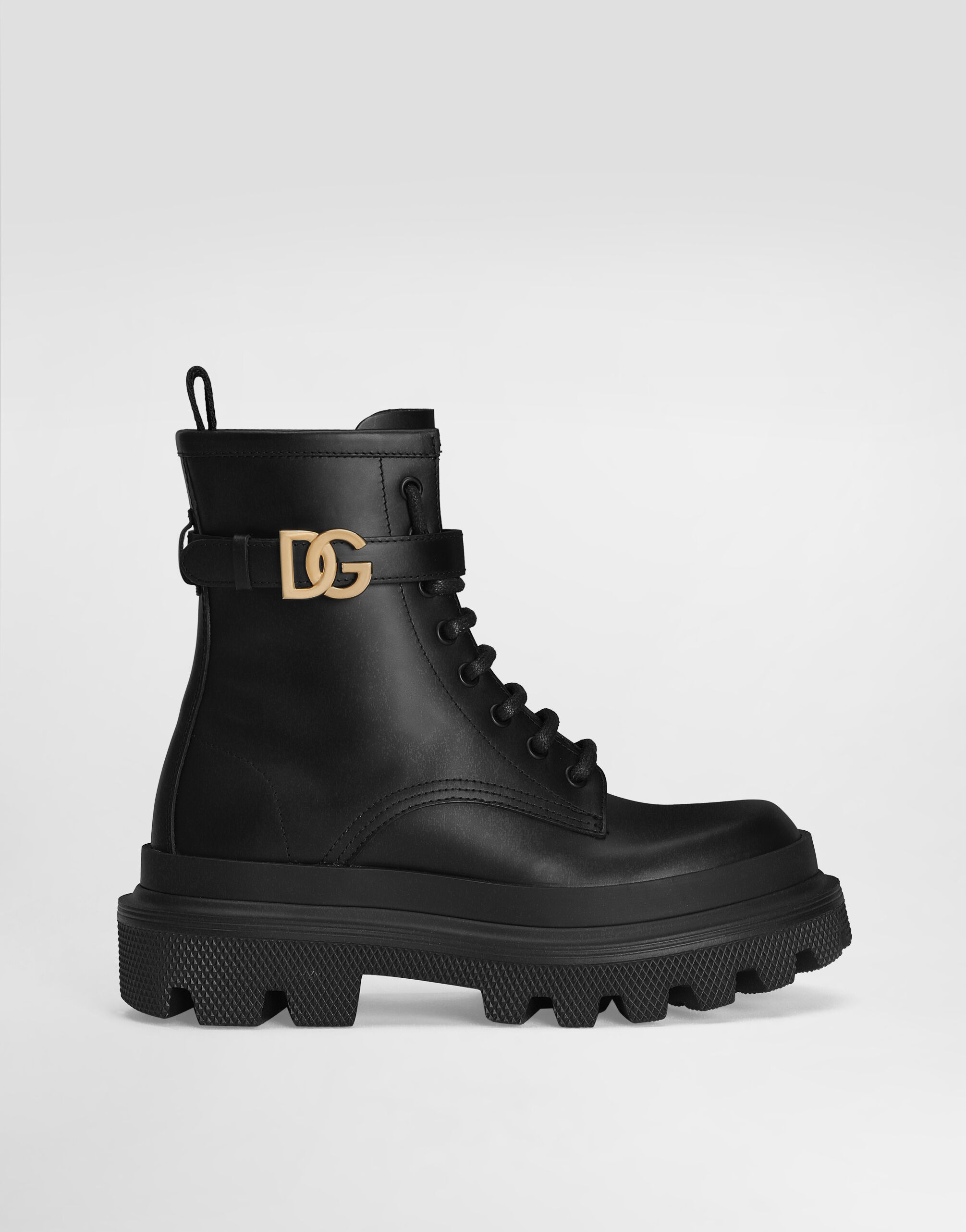 Calfskin ankle boots in Black for Women | Dolce&Gabbana® US