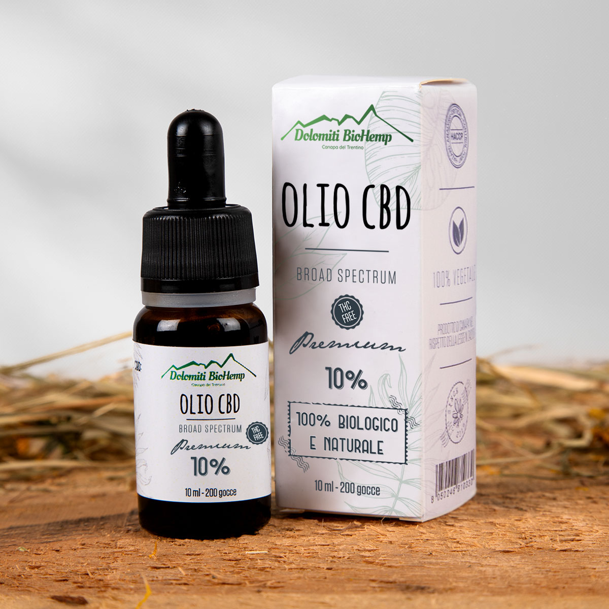 Buy 10% Full Spectrum CBD oil online | Dolomiti BioHemp