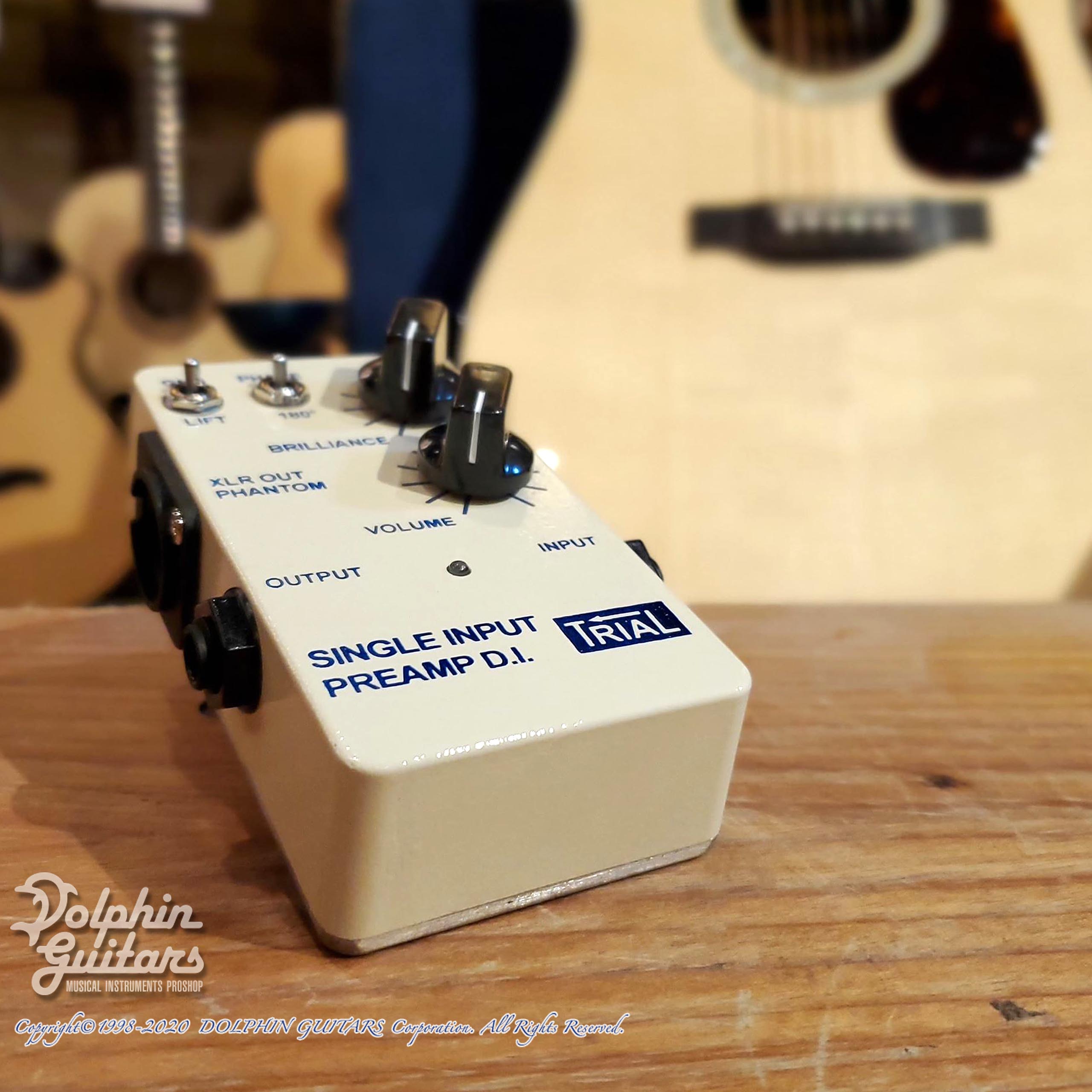 TRIAL・SINGLE INPUT PREAMP D.I. 【アコースティック・ギター用