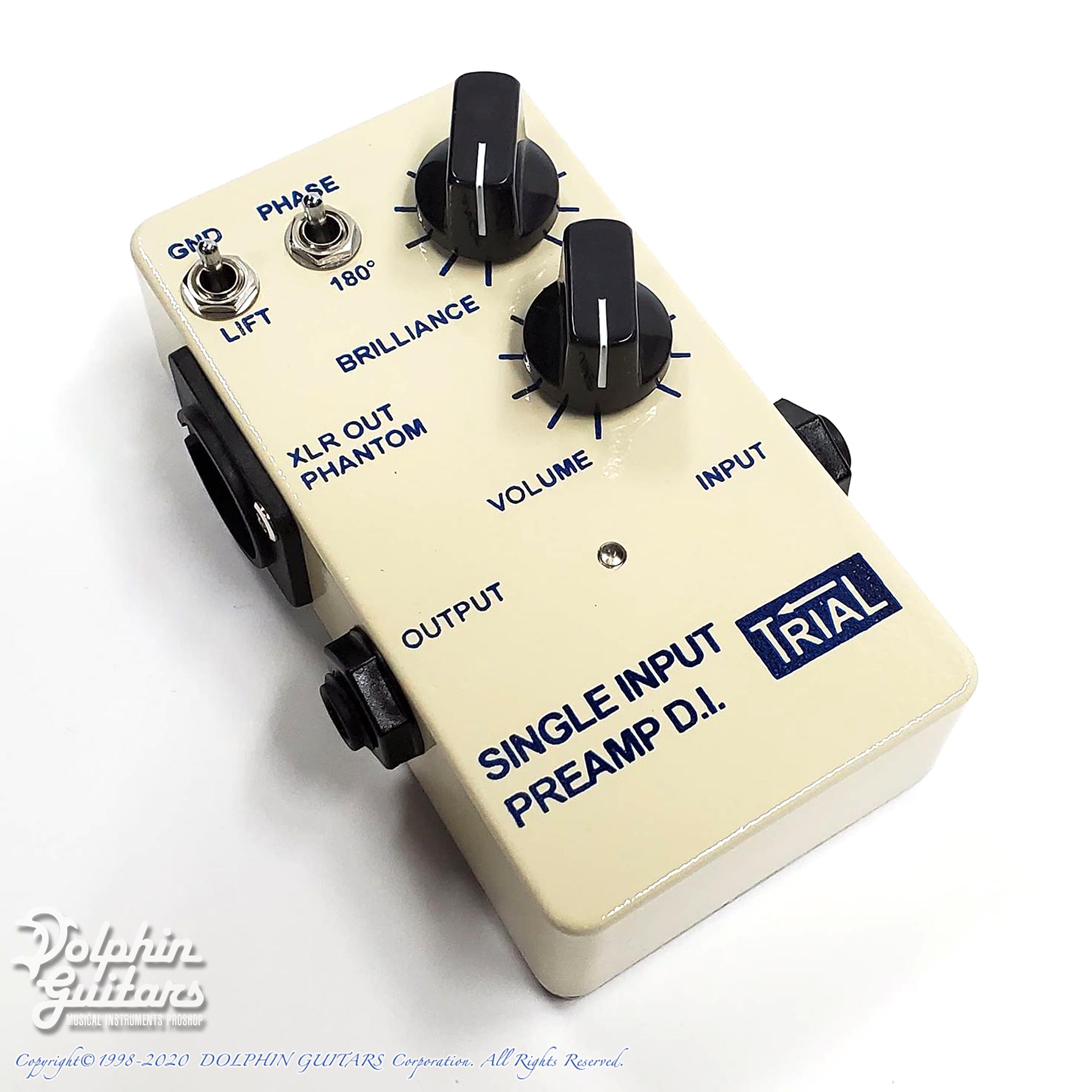 TRIAL・SINGLE INPUT PREAMP D.I. 【アコースティック・ギター用