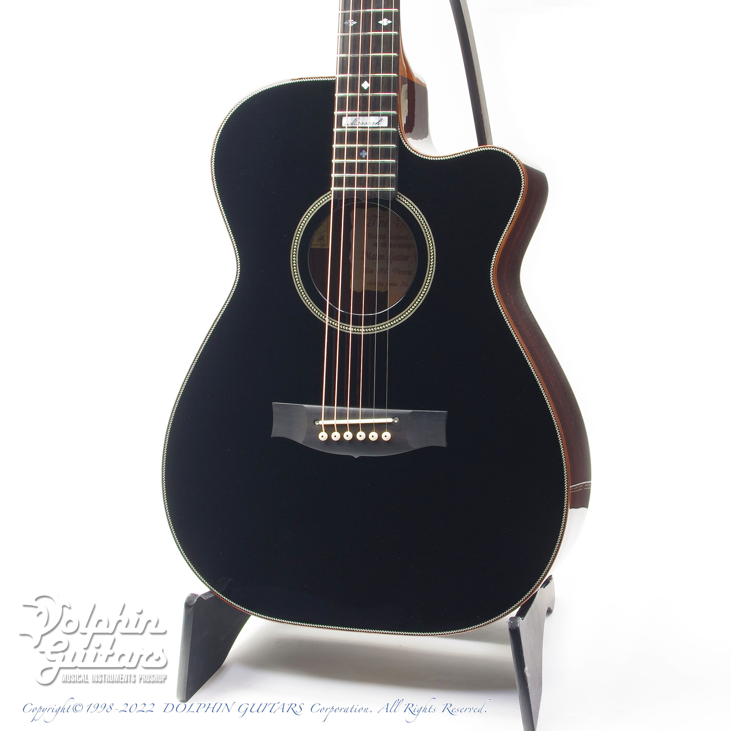 MATON EM100C-808 Messiah Black Top|ドルフィンギターズ