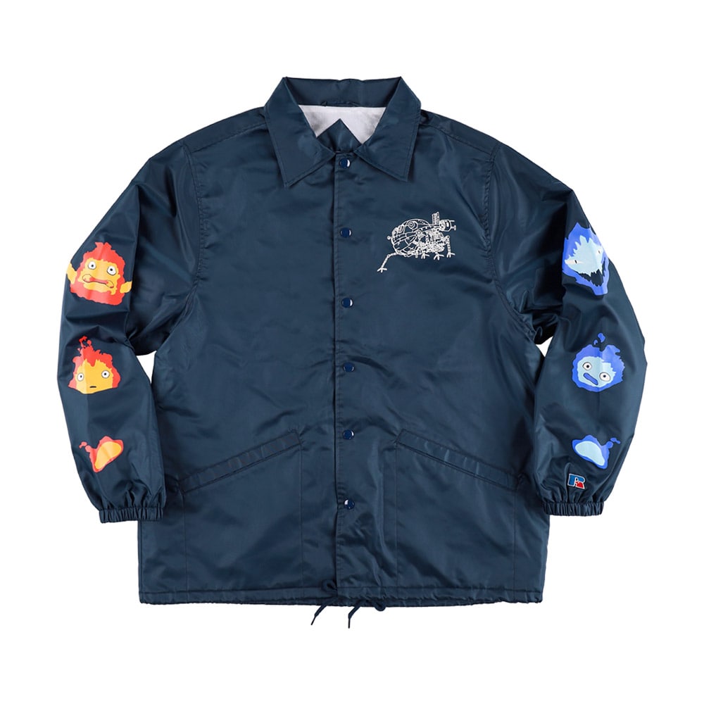 GBL】ハウルの動く城 ラッセルアスレティック コーチジャケット 火の