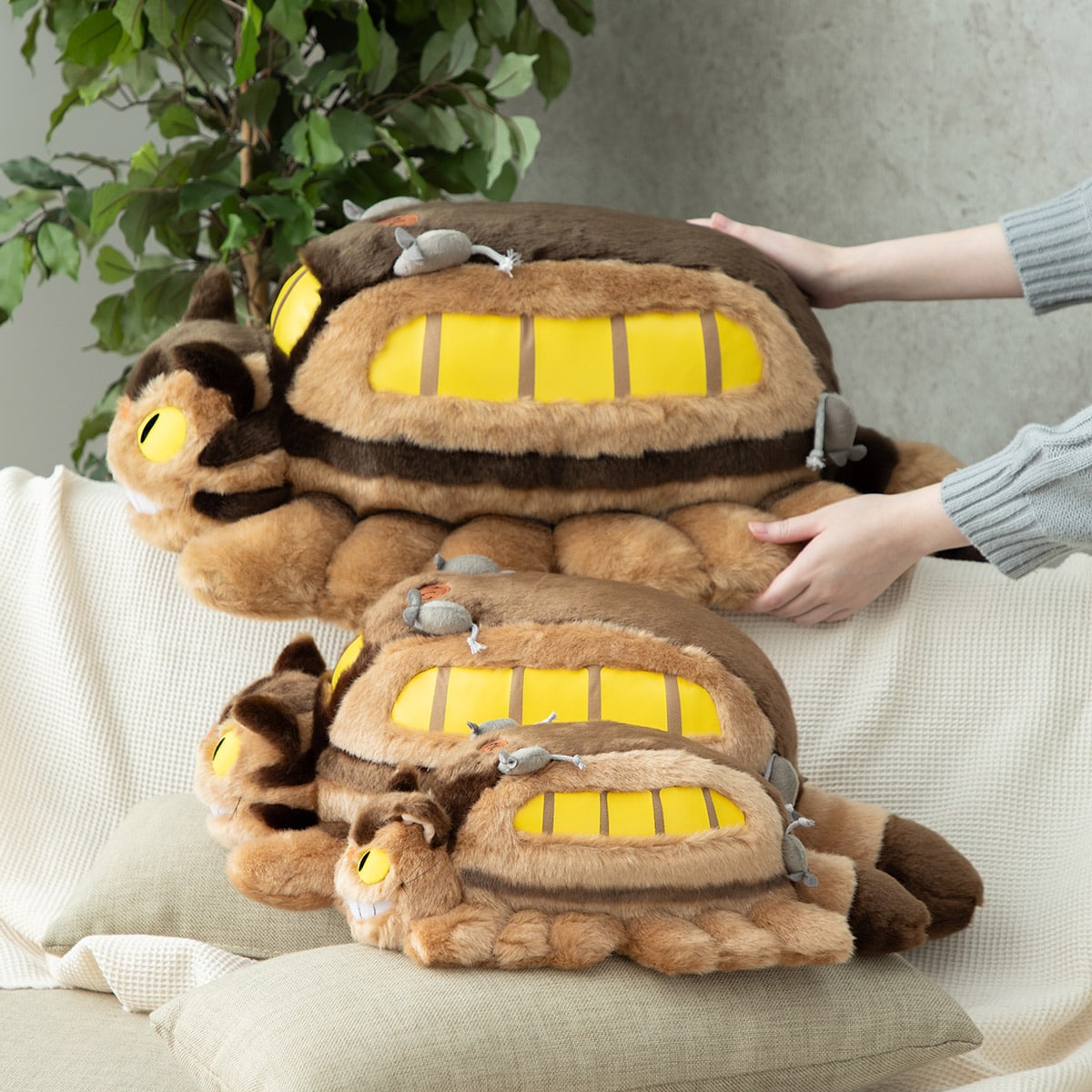 となりのトトロ ぬいぐるみ ネコバス M | どんぐり共和国そらのうえ店