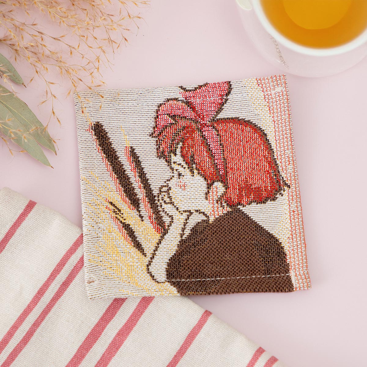 魔女の宅急便 ゴブラン織 コースター 4枚組 | どんぐり共和国そらのうえ店