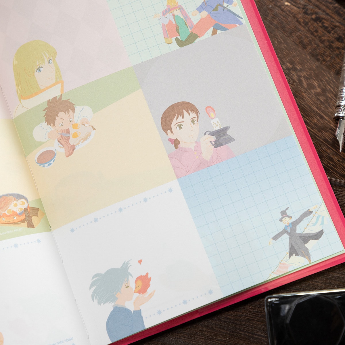 ハウルの動く城 2026年スケジュール帳 HUS-26 | どんぐり共和国そらの