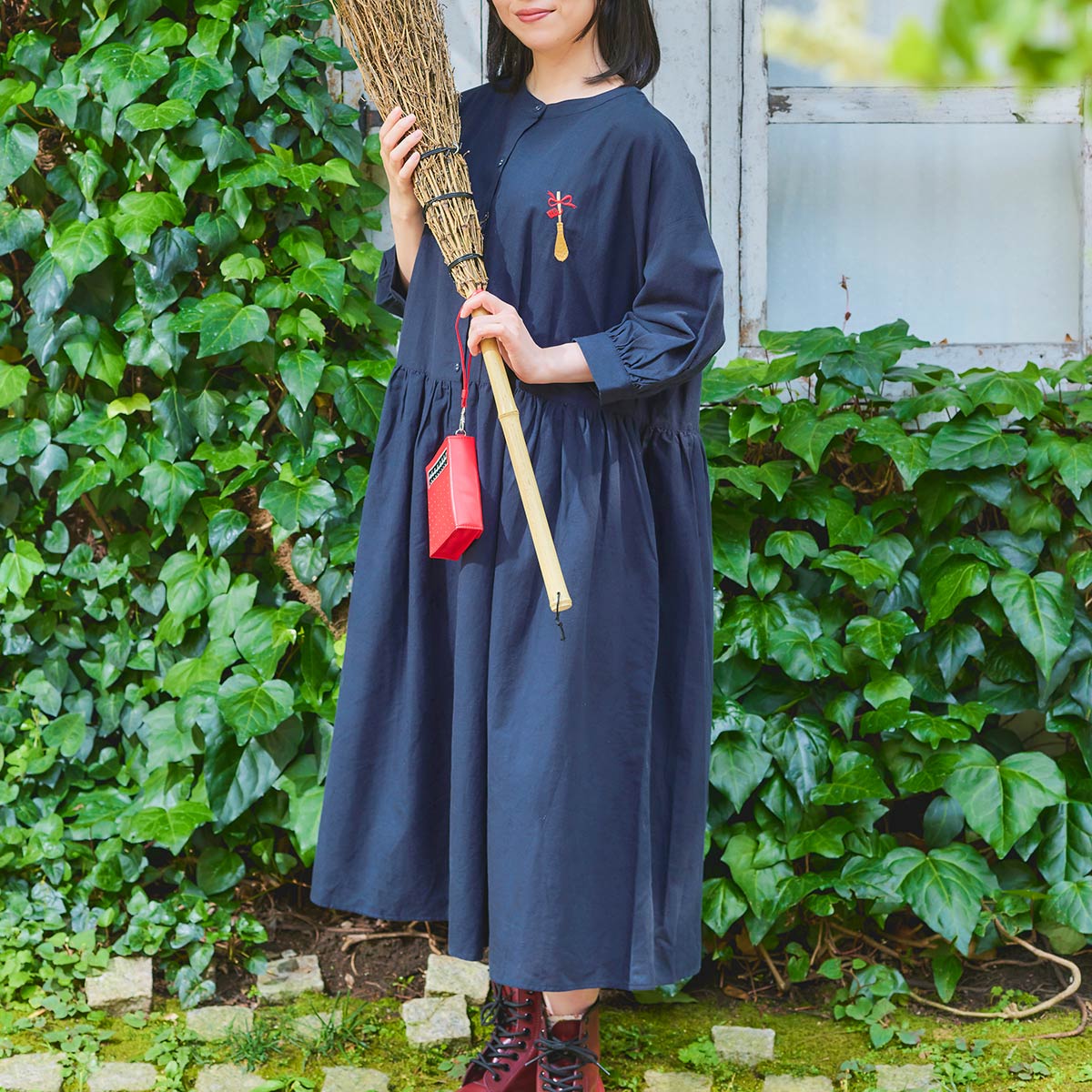 Donguri Closet】魔女の宅急便 2wayシャツワンピース 魔女の必需品