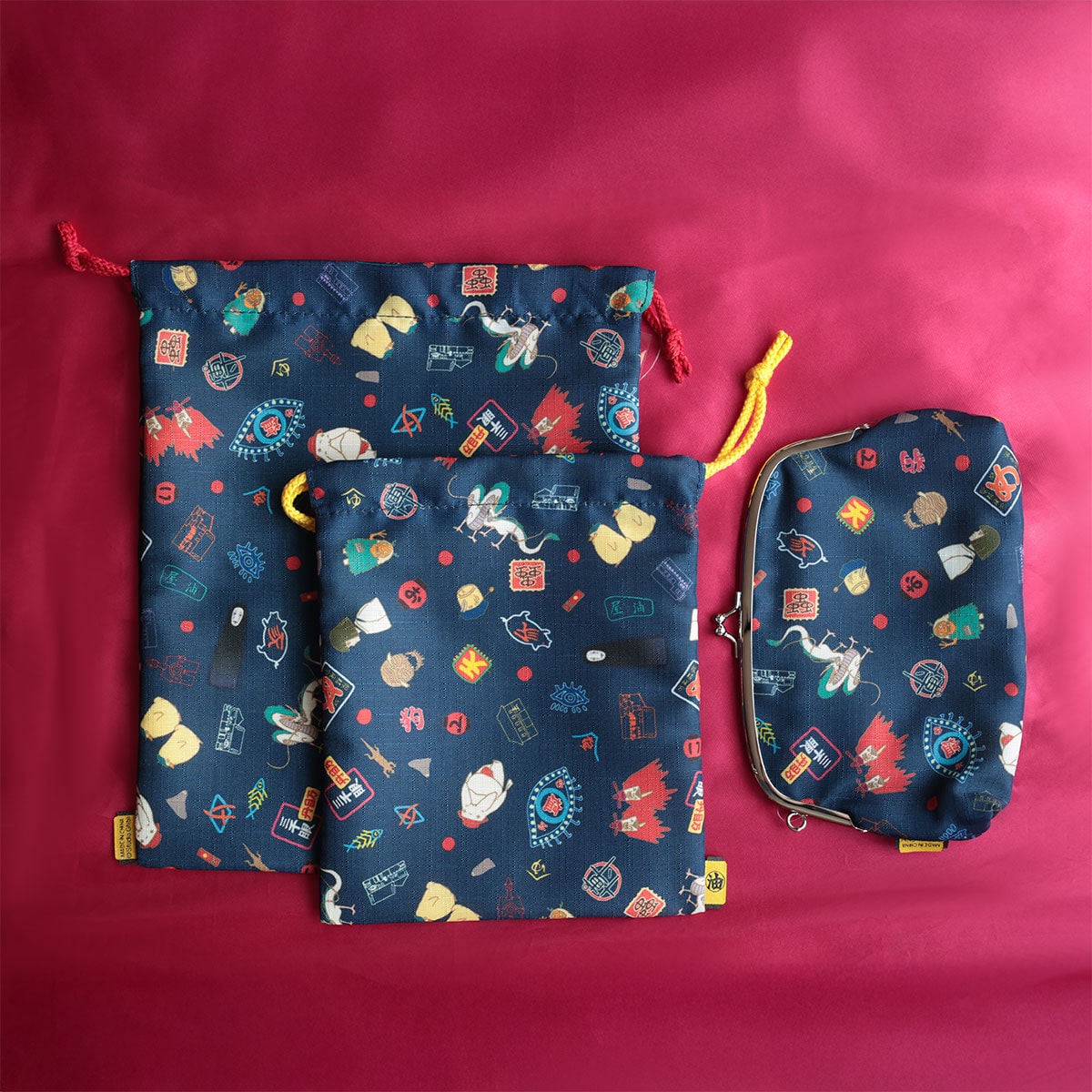 千と千尋の神隠し 不思議の町の縁日シリーズ がまくちポーチ