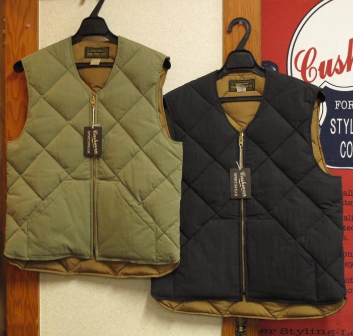 VINTAGE & Cushamn Store DON'T(ドント) | C/Nクロスダウンベスト