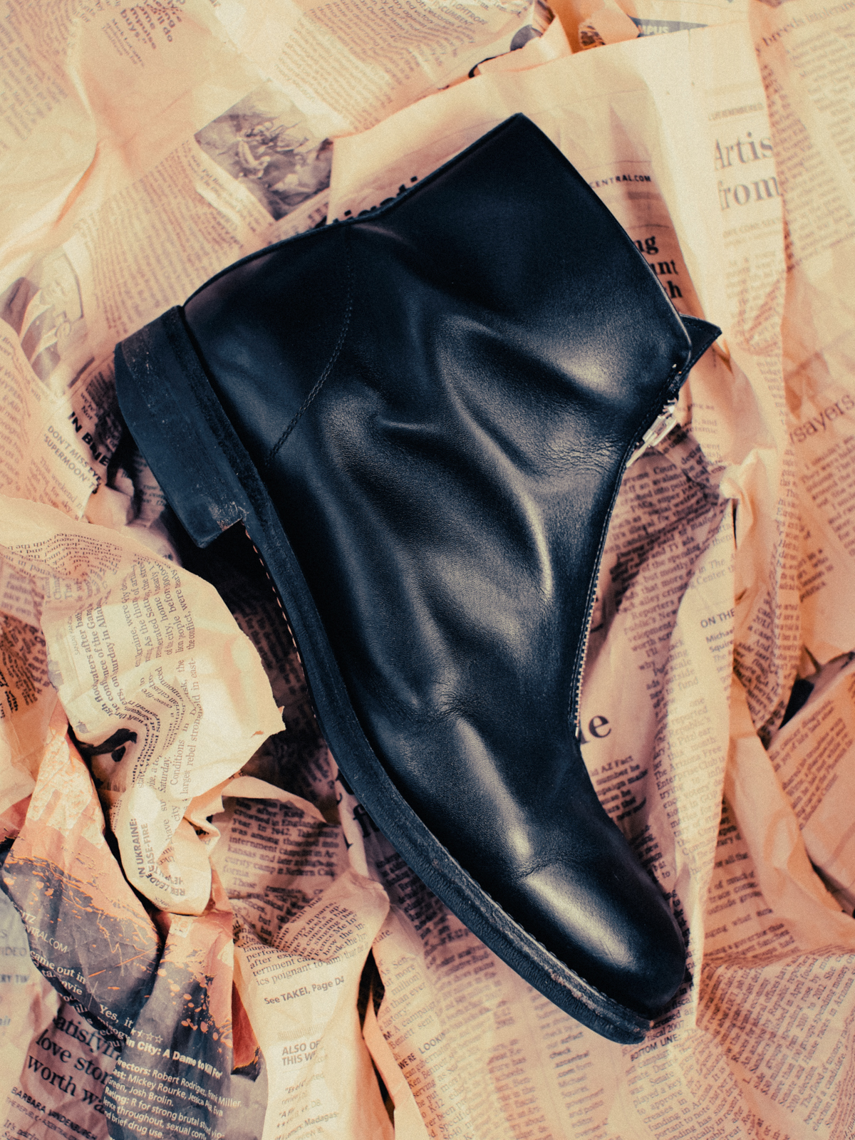 Vol.5615【PHIGVEL：AVIATOR ZIP BOOTS】｜AUBERGE・Needles