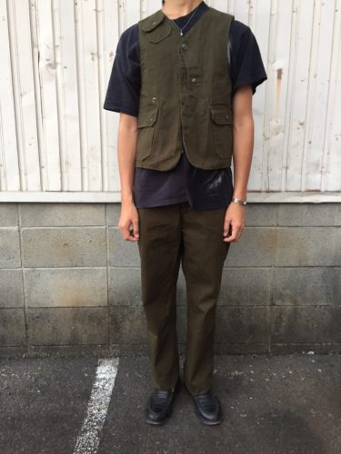 Engineered Garments : Upland Vest – 12oz Duck Canvas｜doo-bop 藤井