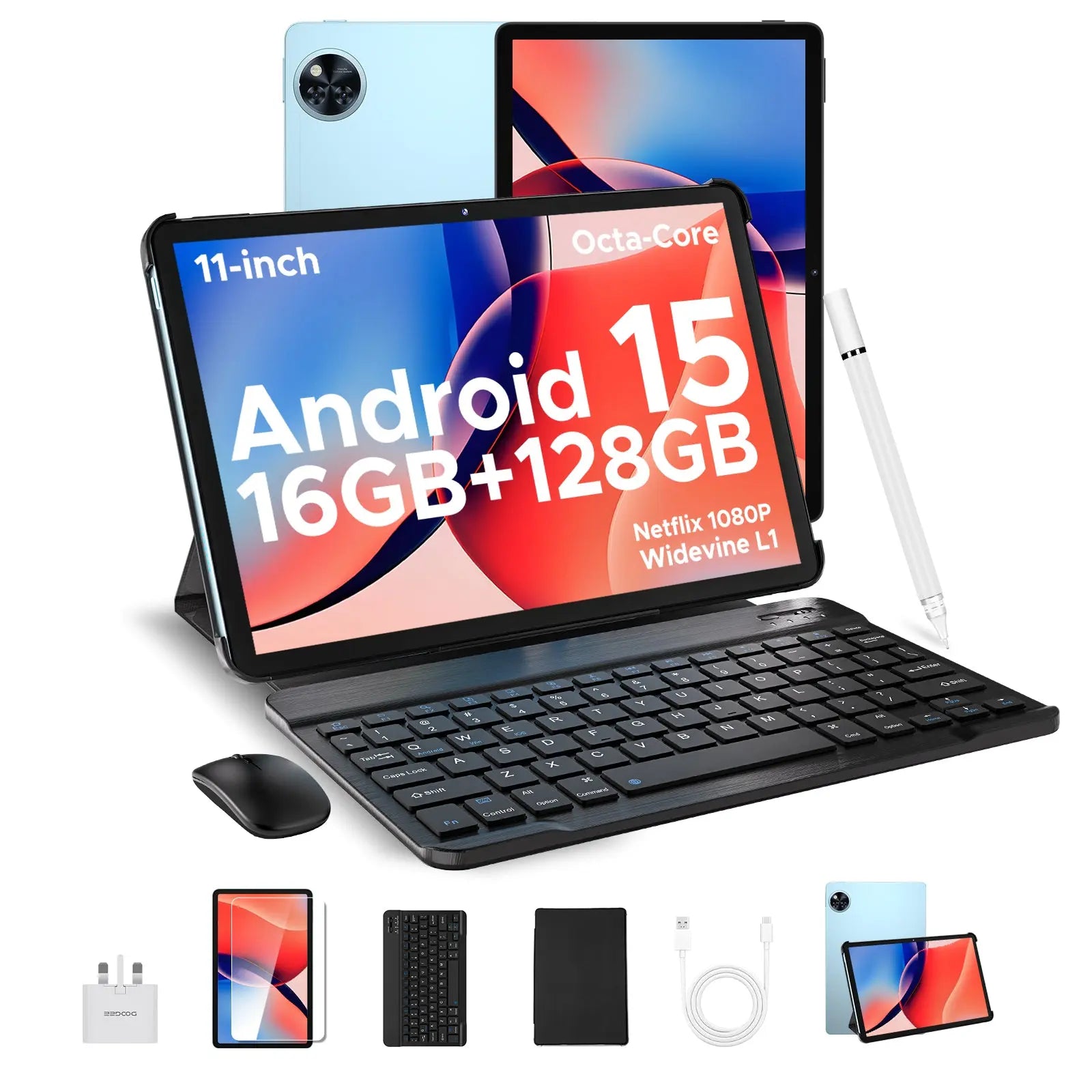 DOOGEE U11: Android 16 Tablet 16GB+128GB/2TB TF Octa-Core Android