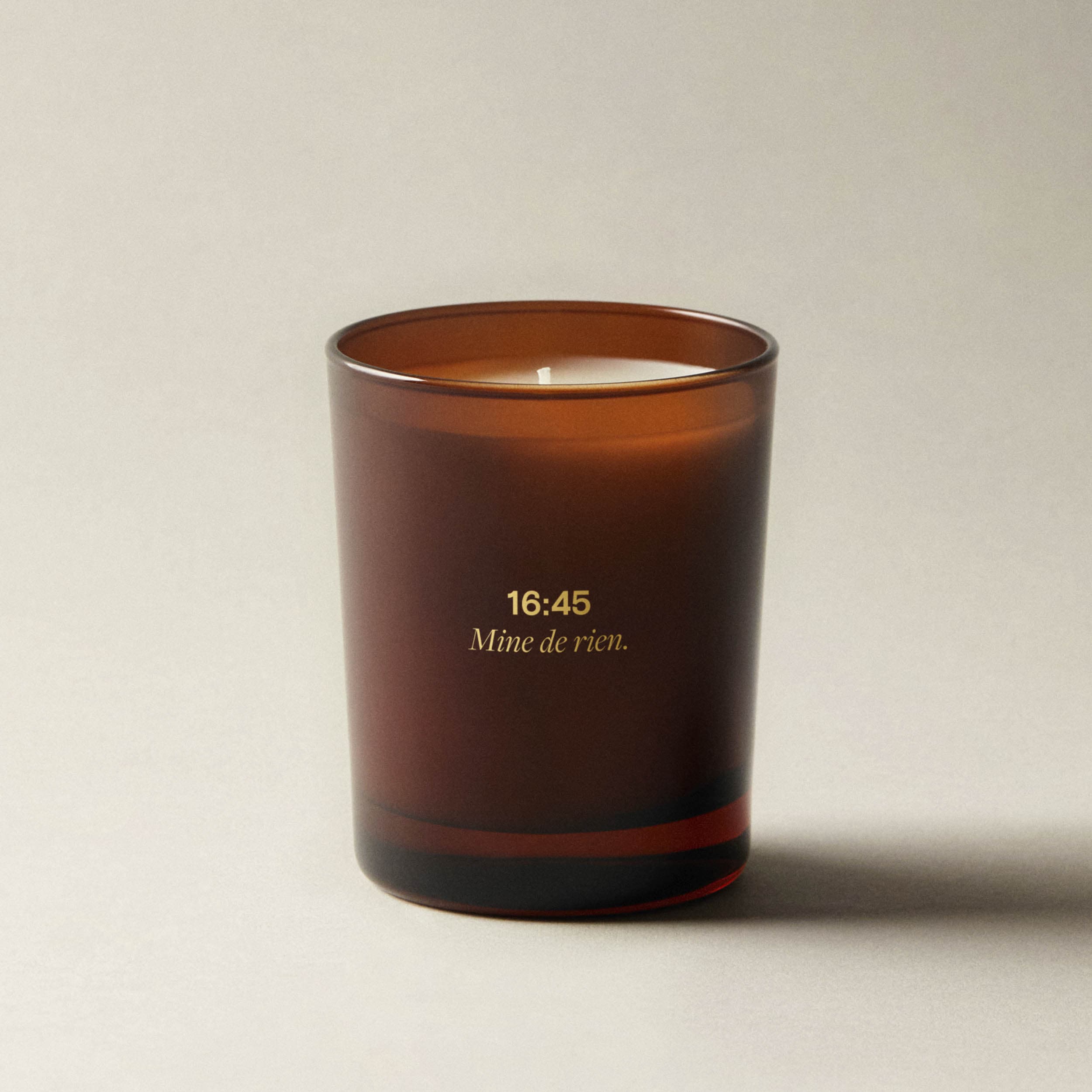 Scented Candle 16:45 Mine de rien | Floral Fragrance & Natural Wax