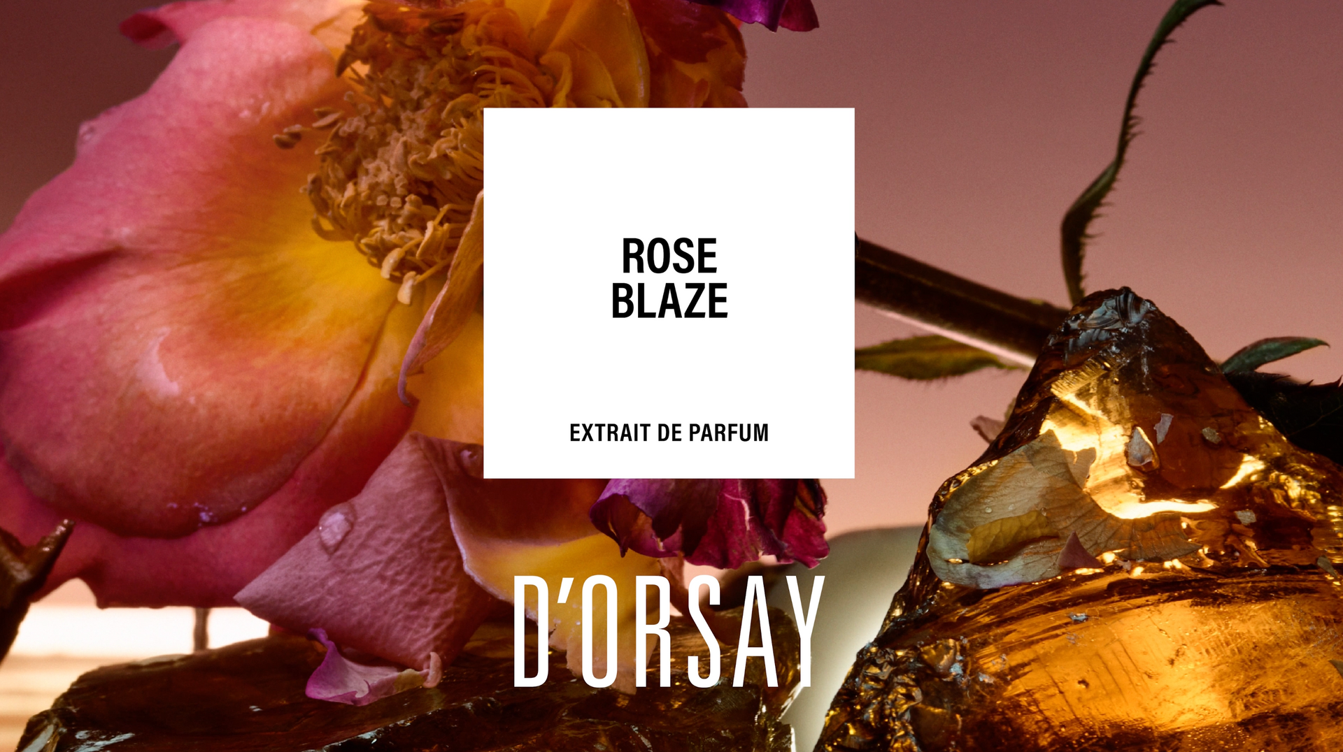 Jordi Fernandez presents the “Rose Blaze” Perfume Extract – Maison