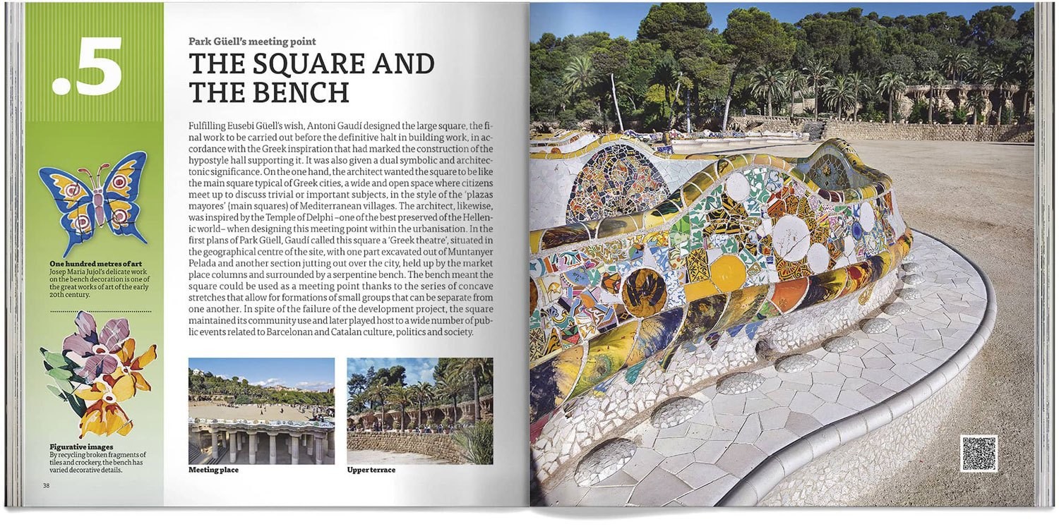 Book: Park Güell, all the details about Gaudí's project