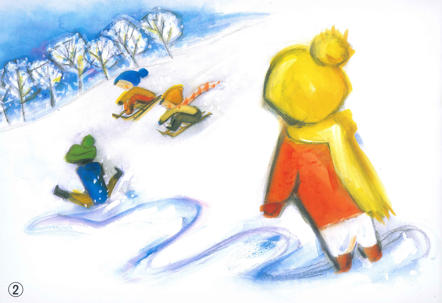 ふうちゃんのそり (紙芝居ベストセレクション 第1集) ：神沢利子／梅田