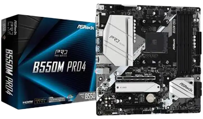 ASRock B550M Pro4 (B550 AM4 MicroATX) ｜ パソコン通販のドスパラ