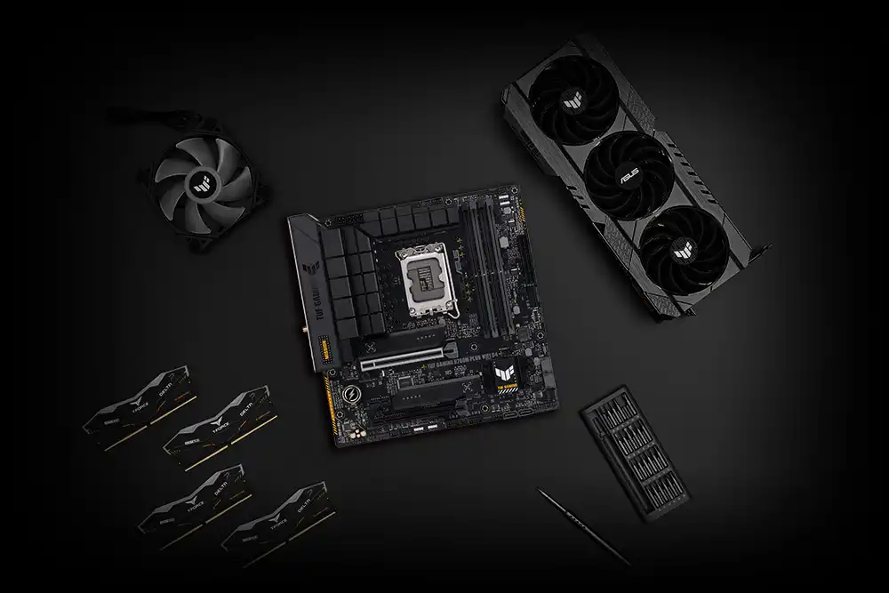 ASUS TUF GAMING B760M-PLUS WIFI D4 (B760 1700 MicroATX