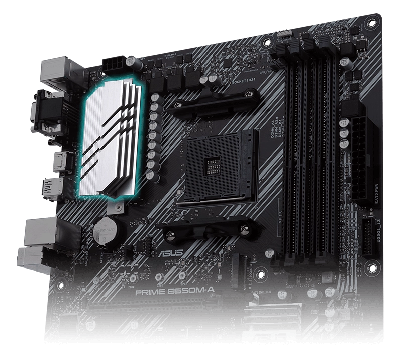 ASUS PRIME B550M-A (B550 AM4 MicroATX) ｜ パソコン通販のドスパラ