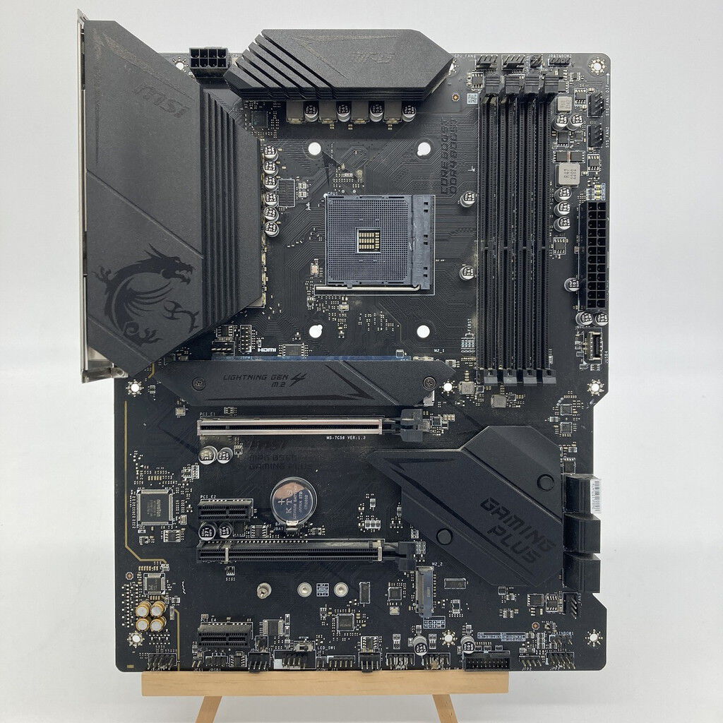 中古 MSI MPG B550 GAMING PLUS (B550 AM4 ATX DDR4) 142929 （317211