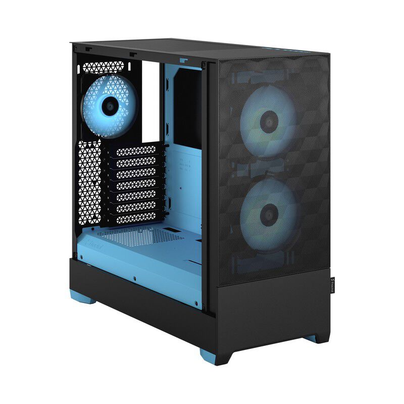 Fractal Design Pop Air RGB Cyan Core TG Clear Tint FD-C-POR1A-02