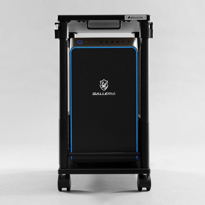 Bauhutte(バウヒュッテ) 昇降式L字デスク コンパクト BHD-550H-BK