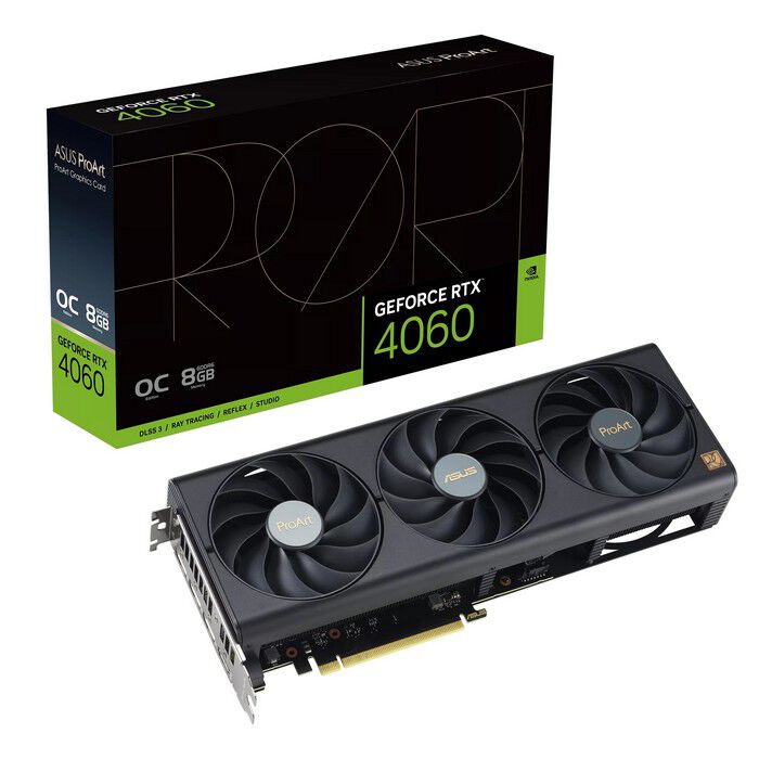 ASUS PROART-RTX4060-O8G (GeForce RTX 4060 8GB) ｜ パソコン通販の