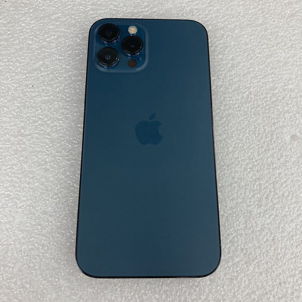 傷あり 傷あり 青いiPhone12 Pro Max 本体のみ 青いiPhone12 Pro Max