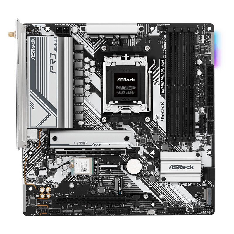 ASRock B650M Pro RS WiFi (B650 AM5 MicroATX) ドスパラ限定モデル