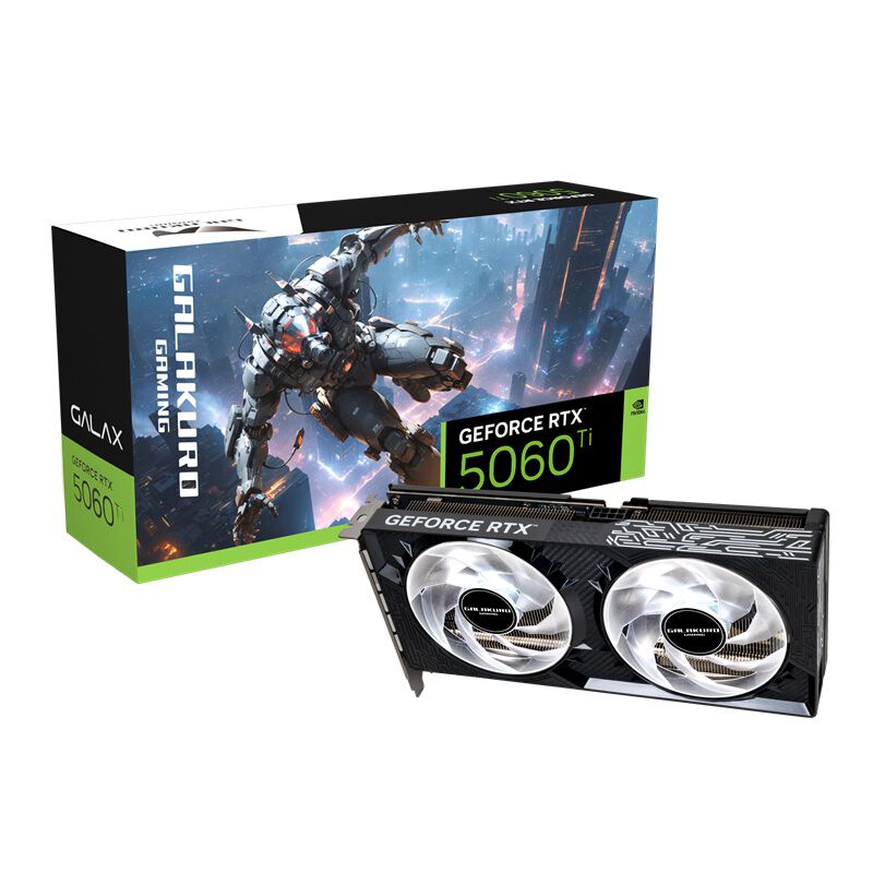 玄人志向 GG-RTX5060Ti-E16GB/OC/DF/V2 (GeForce RTX 5060 Ti 16GB