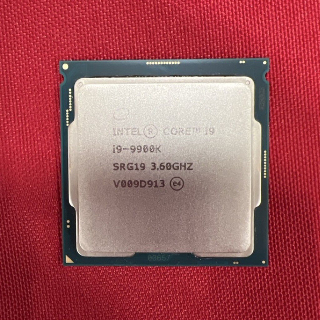 中古 INTEL Core i9 9900K (1151/3.60GHz/16M/C8/T16) 138482 （323845