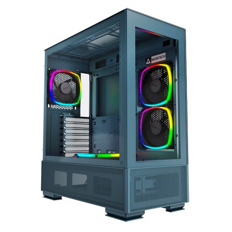 MONTECH SKY TWO Blue (ATX ガラス ブルー) ｜ パソコン通販のドスパラ