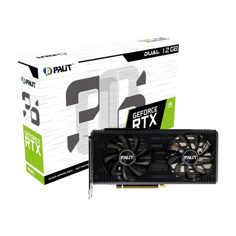 Palit NE63060019K9-190AD (GeForce RTX 3060 Dual 12GB) ｜ パソコン