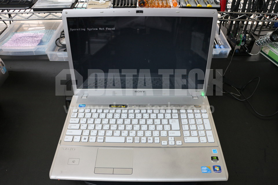 データ復旧＋PC修理実績】SONY VAIO VPCF118FJ Windowsが起動しない