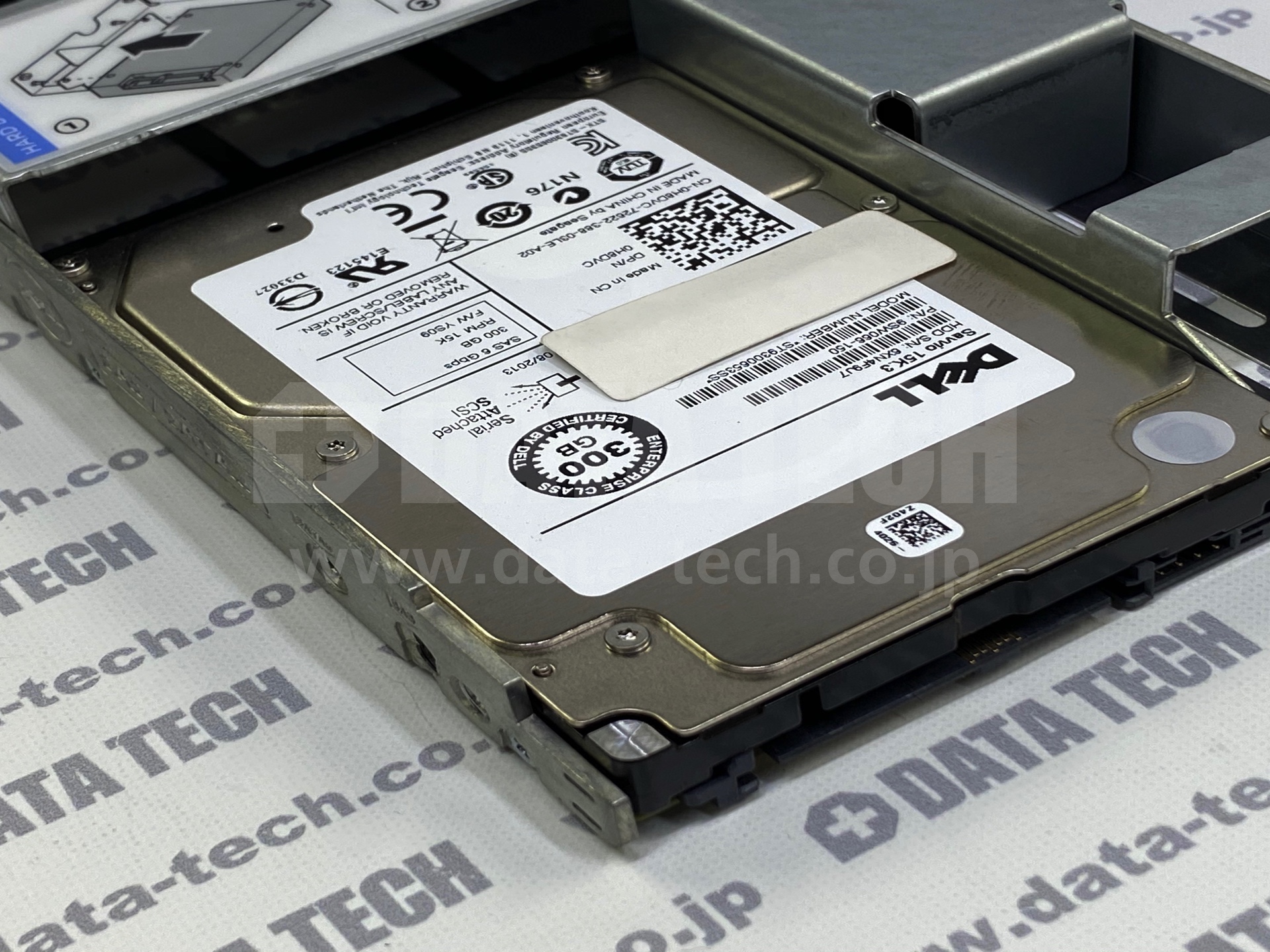 他社復旧不可→データ復旧 成功実績】サーバー内蔵HDD SAS DELL