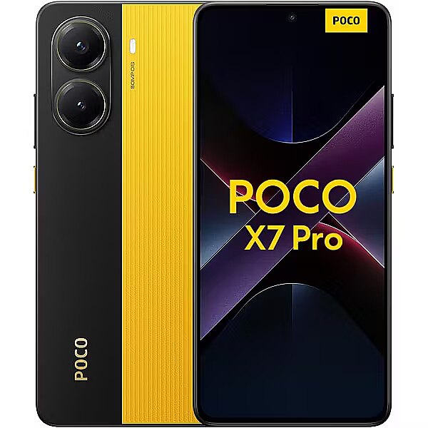 Xiaomi Poco X7 Pro, 12GB/512GB, Black/Yellow (MZB0J23EU)