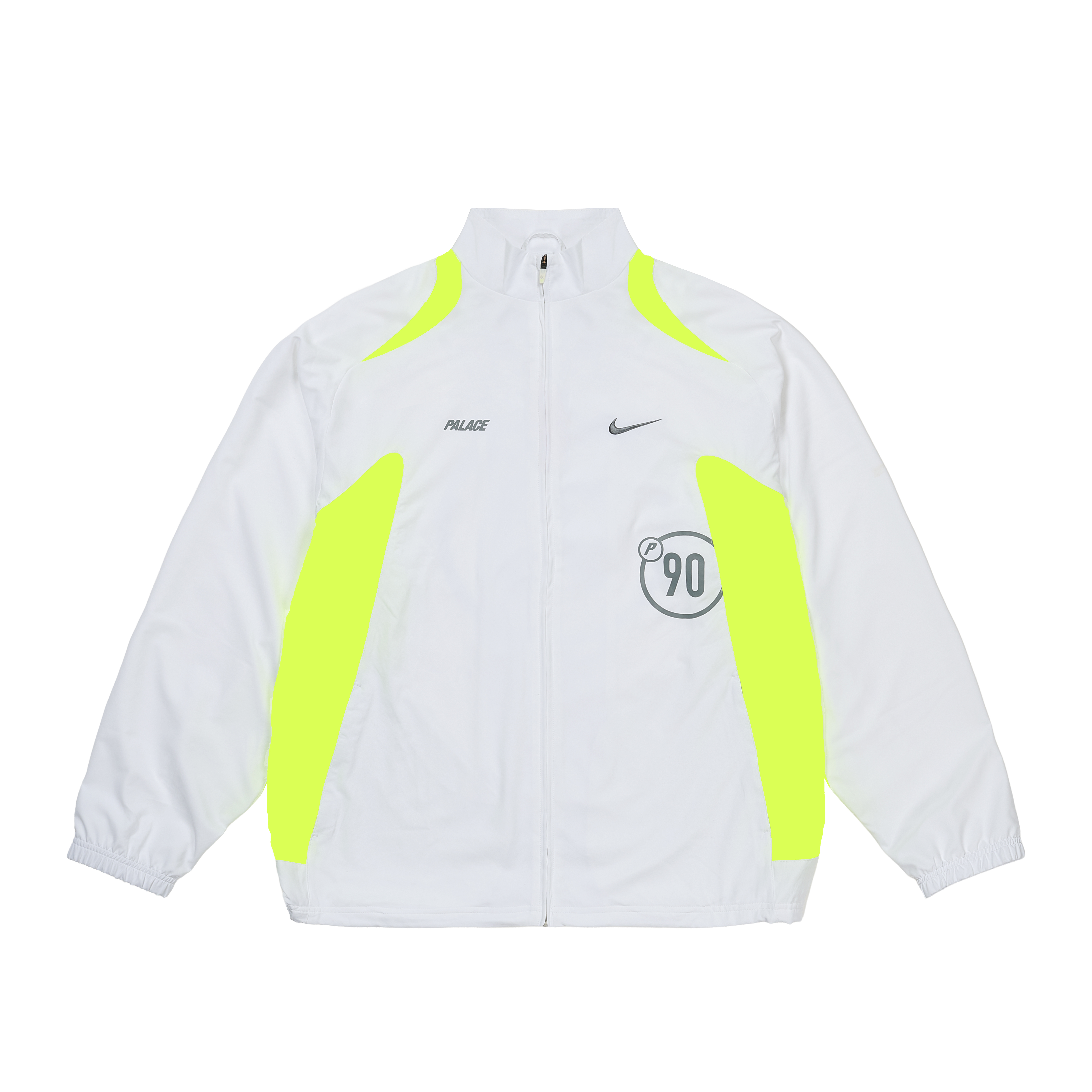 PALACE NIKE TOTAL P90 TRACK JACKET WHITE | PALACE SKATEBOARDS