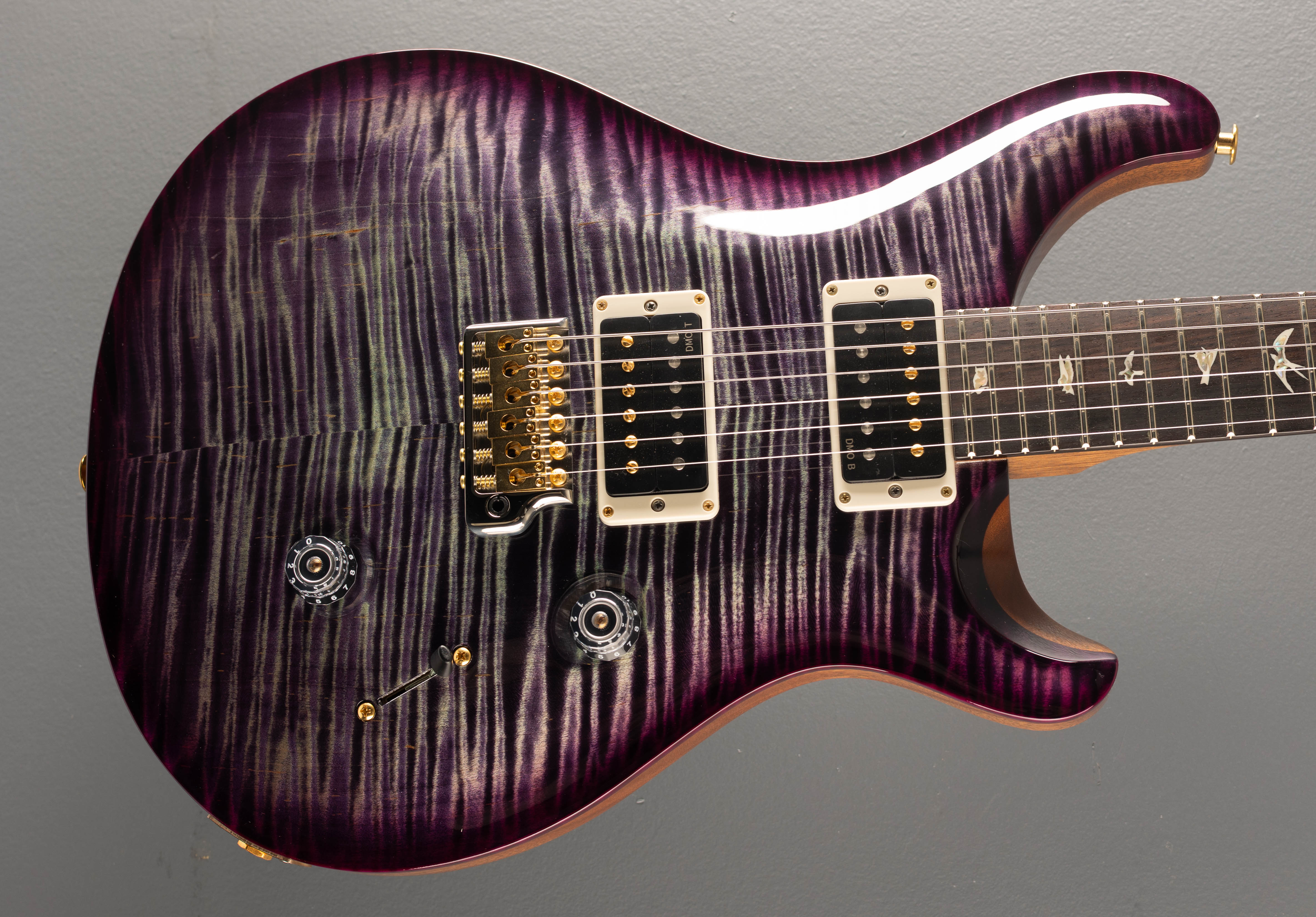 Custom 24 10 Top - Charcoal Purple Burst – Dave's Guitar Shop