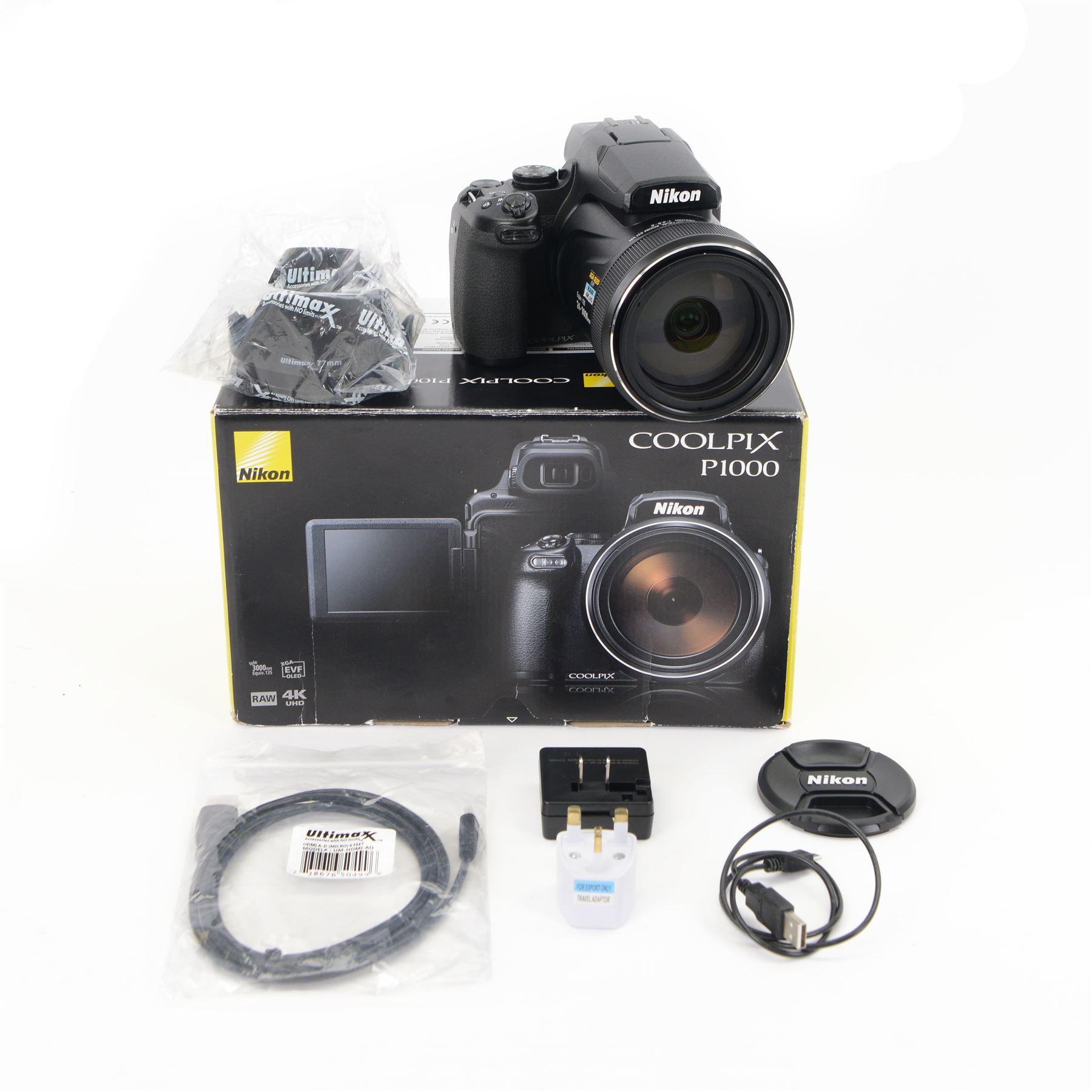 Nikon Coolpix P1000 digital camera serial no | Cameras